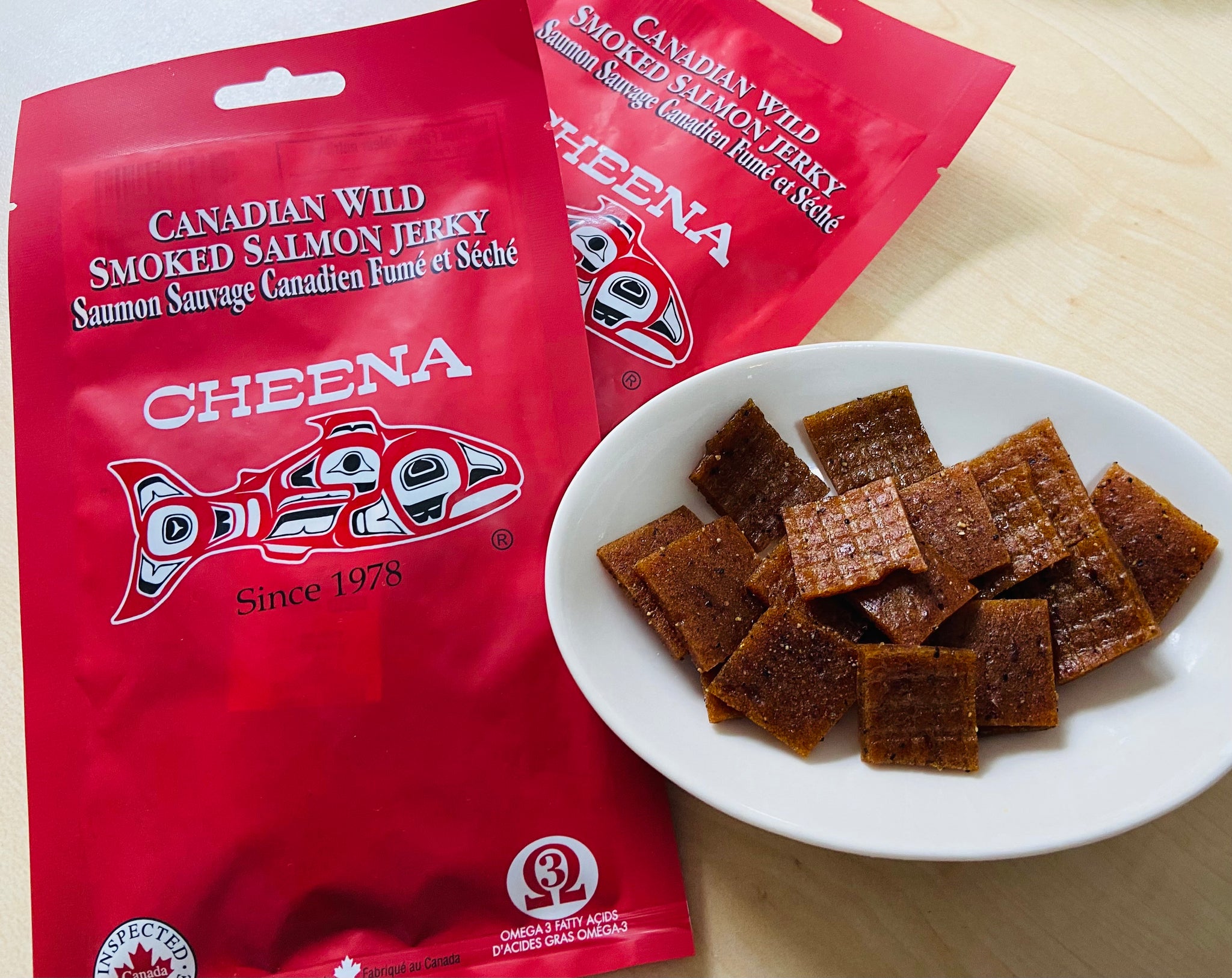 ワイルドスモークサーモンジャーキー30g – チーナジャパン